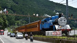 大井川鐵道 トーマス走った！ 2016 3 バーティーも 2016年7月10日