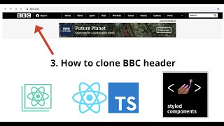 How to clone a BBC header with React and Styled-components(1) - Reset