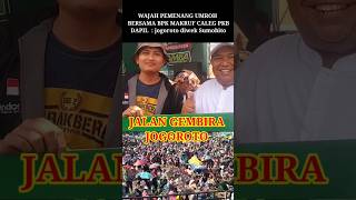 FOKUS WAJAH PEMENANG HADIAH UMROH || JALAN GEMBIRA LAPANGAN JOGOROTO