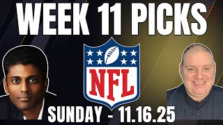 NFL Week 11 Picks - Sunday 11/16/25 l Craig Trapp & Indian Cowboy NFL Picks, Bets, & Predictions