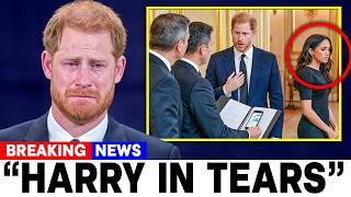 1 MIN AGO: Harry IN TEARS After Meghan's Shocking Betrayal Is Revealed To Palace Aides