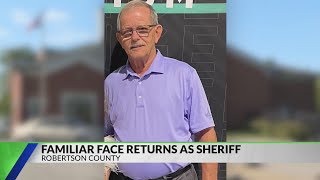 Familiar face returns as interim sheriff for Robertson County
