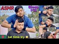 ASMR HAIR-CRACKING Head massage, SKIN Cracking, NECK & NASAL  Cracks💈Fire Ear🔥 (Episode-1) #bd