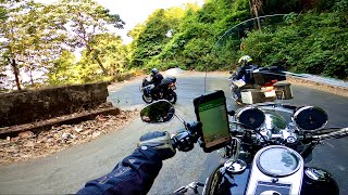 Riding Through Dangerous Agumbe Ghat On 400 Kilo Harley Davidson Fat Boy ! 14 Hairpin Bends!
