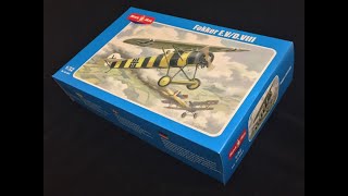 MikroMir 1/32 Fokker E.V. Part 3 - Wing, Painting and Final assembly