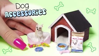 Miniature Dog Accessories Tutorial // Dolls/Dollhouse