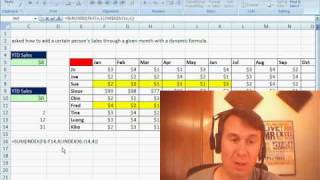 Mr Excel & excelisfun Trick 34: Dynamic Range for Adding Three Methods