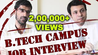 B.Tech Campus Placement | Job Interview | buZZing Interview 07 - Praveenkumar Reddy - Re-enactment