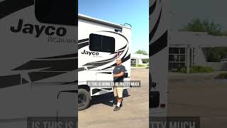 FULL WALL SLIDE On Jayco Redhawk RV! #shorts #rvlife #rvlifestyle