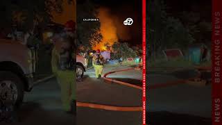 Man sustains severe burns in attempt to rescue elderly victim from house fire