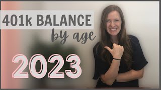 Average 401k balance by age (2023 edition)
