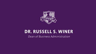 Dr. Russell S. Winer: Dean of Business Administration at UoPeople | Our Unique Tuition-Free Model