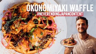 Okonomiyaki Waffle! #NeverEndingJapanContent | Brunch Boys