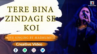 Tere Bina Zindagi Se Koi (Aandhi, 1975)| Lata Mangeshkar, Kishore Kumar | Live Singing by Madhumita