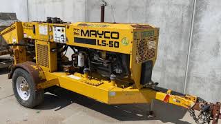 Mayco LS-50TD Concrete Pump