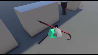 DEVLOG 1: Hand physics, grabbing, buttons, and a elevator