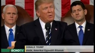 Kongresszusi beszéd: Trump élesen bírálta Obamát is - Echo Tv