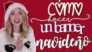 🎅Como hacer un banner navideño🎅☃• Vale •☃