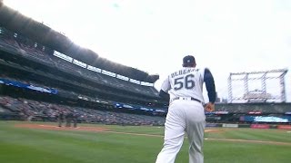 OAK@SEA: Bergman K's nine in masterful start