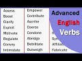 Advanced Verbs in English | Improve Your English Vocabulary