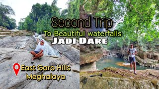 My 2nd Trip To Beautiful waterfalls #Jadi Dare💥  || Williamnagar East Garo Hills Meghalaya ♥️