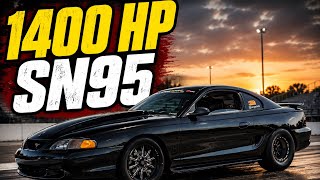This Procharged 427 Cubic Inch 1400RWHP Stick Shift SN95 Is INSANE!!!