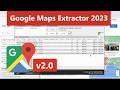 G-Maps Scraper v2.0 | Extract Emails, & all Business Data from Google Maps