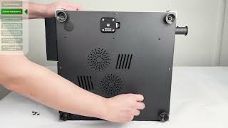 Auxiliary cooling fan, camera, and air filter installation tutorials InfiMech TX 3D Printer