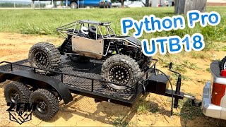 New Furitek Python for Axial Capra UTB18 Brushless Setup