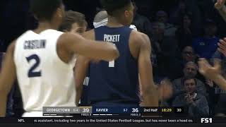 WATCH | Tyrique Jones Puts A Double-Double on Georgetown