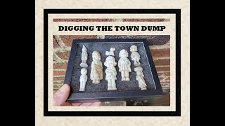 Digging The Old Town Dump - Bottle Digging - Antiques - Marbles - Toys - Archaeology Dig - Bottles -