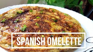 Tortilla De Patatas | Spanish Omelette | The Delicious food house