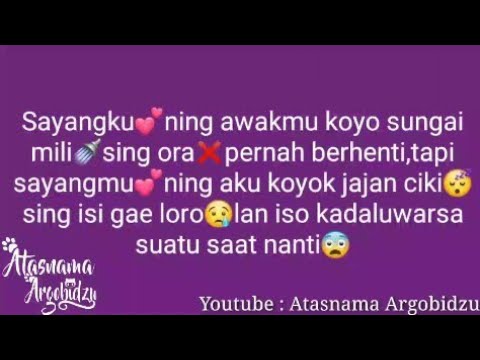 Kumpulan Caption Jowo Sangar Buat Status 1 HS P5 Watch Best Video