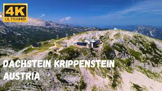 AUSTRIA: Dachstein Krippenstein, Adventure Mountain in Obertraun | Drone Footage 4K #ExploreAustria