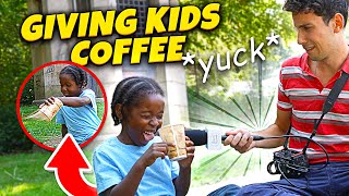 Trying Coffee for the first time EVER | Recess Therapy