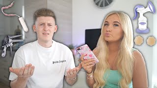 BOYFRIEND GUESSES GIRLY PRODUCTS!!