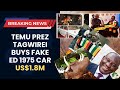 Tagwirei pays US$1.8 M for ED old car, in 2019 US$250 000 for scarf, Watch how he launders