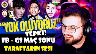 Jrokez / Taraftarın Sesi ''Fenerbahçe 1-3 Galalatasaray'' TEPKİ! | Ne Umutlarla Geliyosun Maça ya..