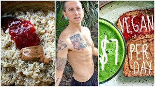 What I Learned Eating VEGAN on $7/day for a Week🍌🍞