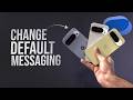 How to Change Default Messaging App on Android (tutorial)