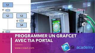 PROGRAMMER UN GRAFCET AVEC TIA PORTAL