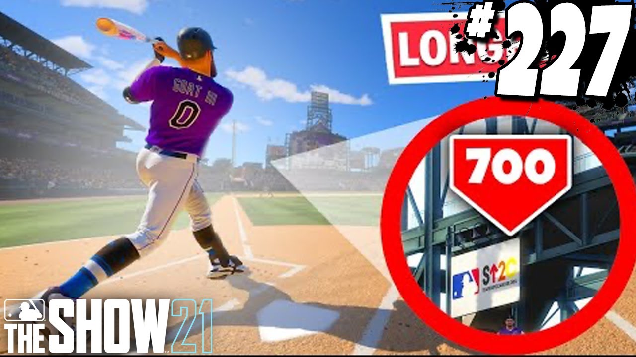 LONGEST HOME RUN OF THE SEASON! MLB The Show 21 | Road To The Show ...