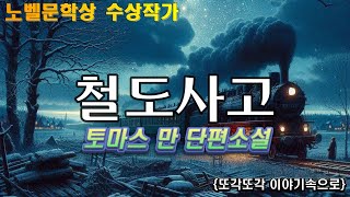 노벨문학상 수상작가 - 독일 - 토마스 만 [철도사고] 단편소설 오디오북 책읽어주는 여자 audio book 잘때듣는 소설