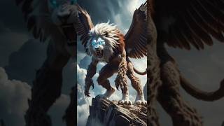 Epic Fusion: Lion, Eagle, and Spider Combine for Ultimate Power! #fusion #animals #hybrid #fantasy