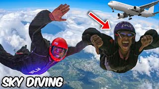I Faced One Of My BIGGEST Fears 😩 And Went Sky Diving With Armon💕🫶🏾