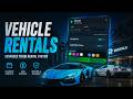 Vehicle Rental | Fivem Script | QB QBX ESX