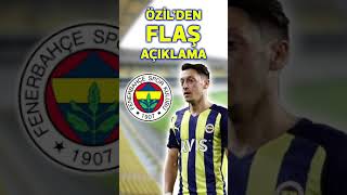 Antwerp Maçı Sonrası Mesut Özil'den Flaş Açıklama | Özür Diledi | #Shorts Fenerbahçe