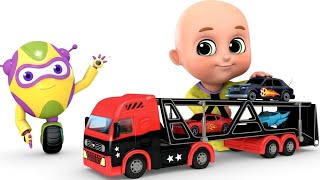 Car Videos | Racing Car Rescue Video | Kids Songs | Nursery Rhymes Compilation from Jugnu Kids