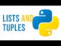 Understanding lists and tuples in Python