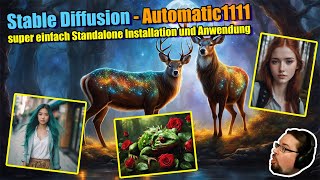 Installation und Anwendung von Stable Diffusion - Automatic1111 | super einfach für Windows + Nvidia